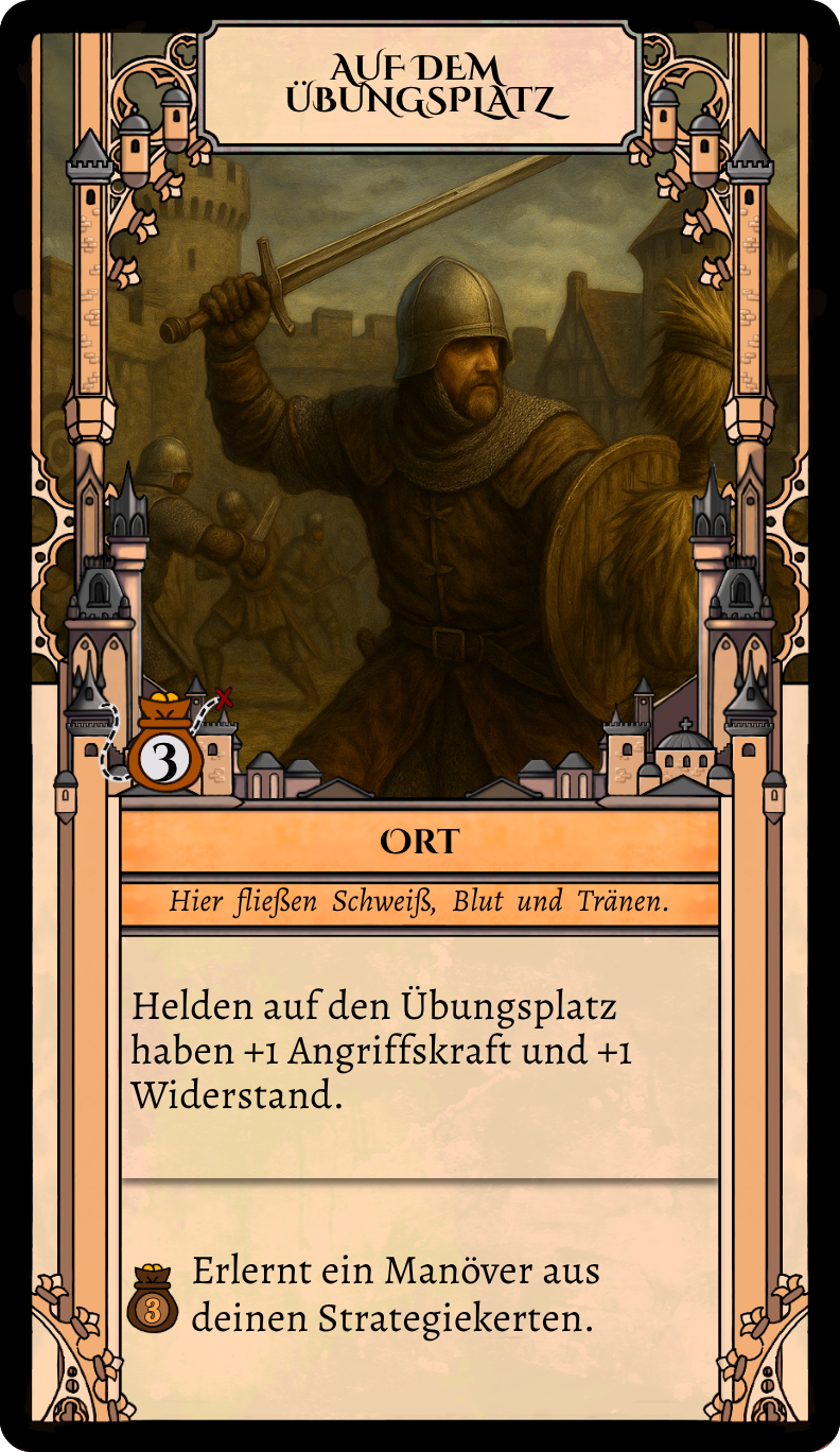 Auf dem Übungsplatz